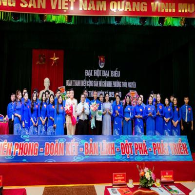 ĐẠI HỘI ĐẠI BIỂU ĐOÀN TNCS HỒ CHÍ MINH PHƯỜNG THỦY NGUYÊN LẦN THỨ I, NHIỆM KỲ 2025-2030